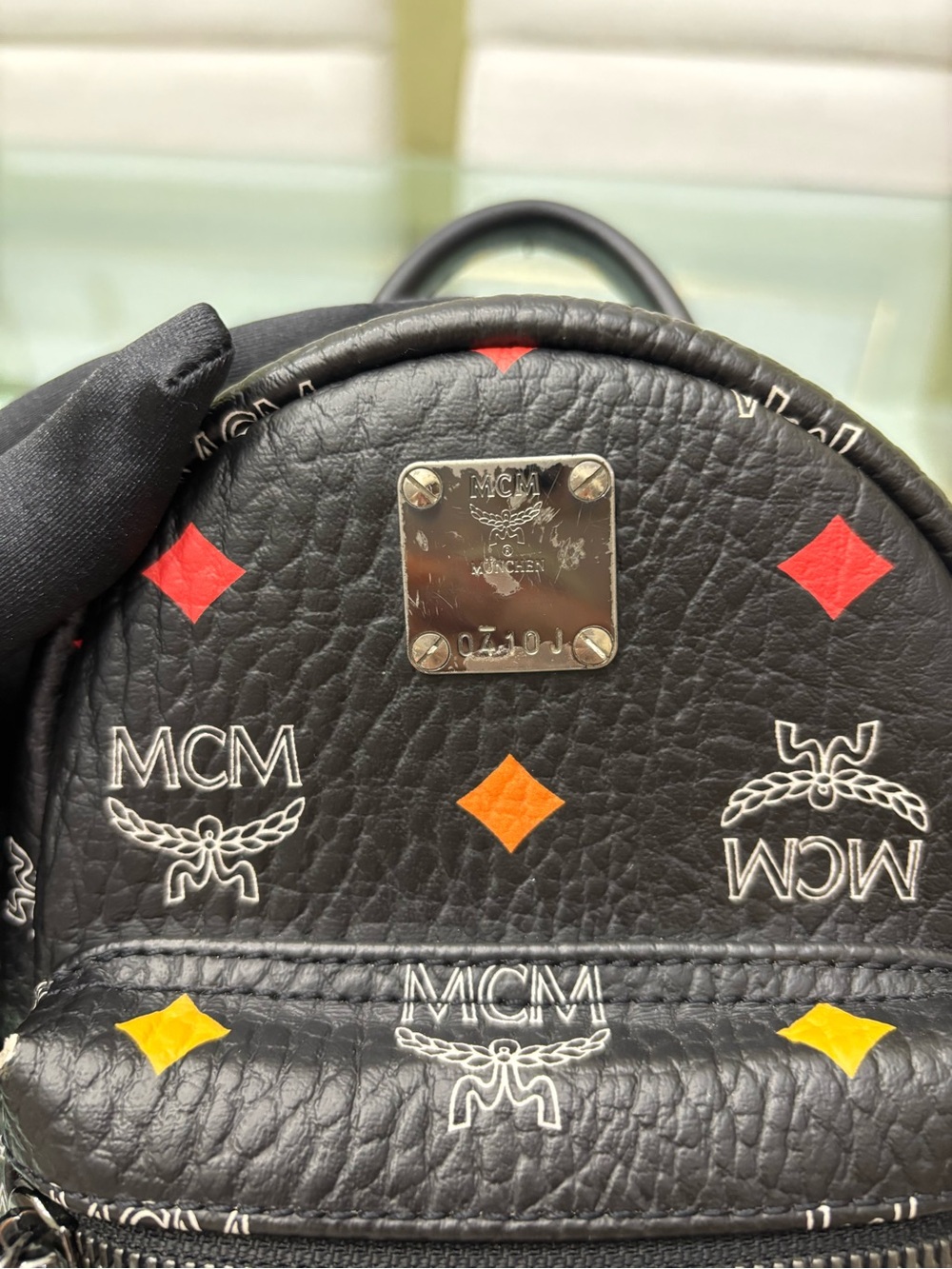 Authentic MCM Stark Bebe Boo Backpack - Picture 7 of 12